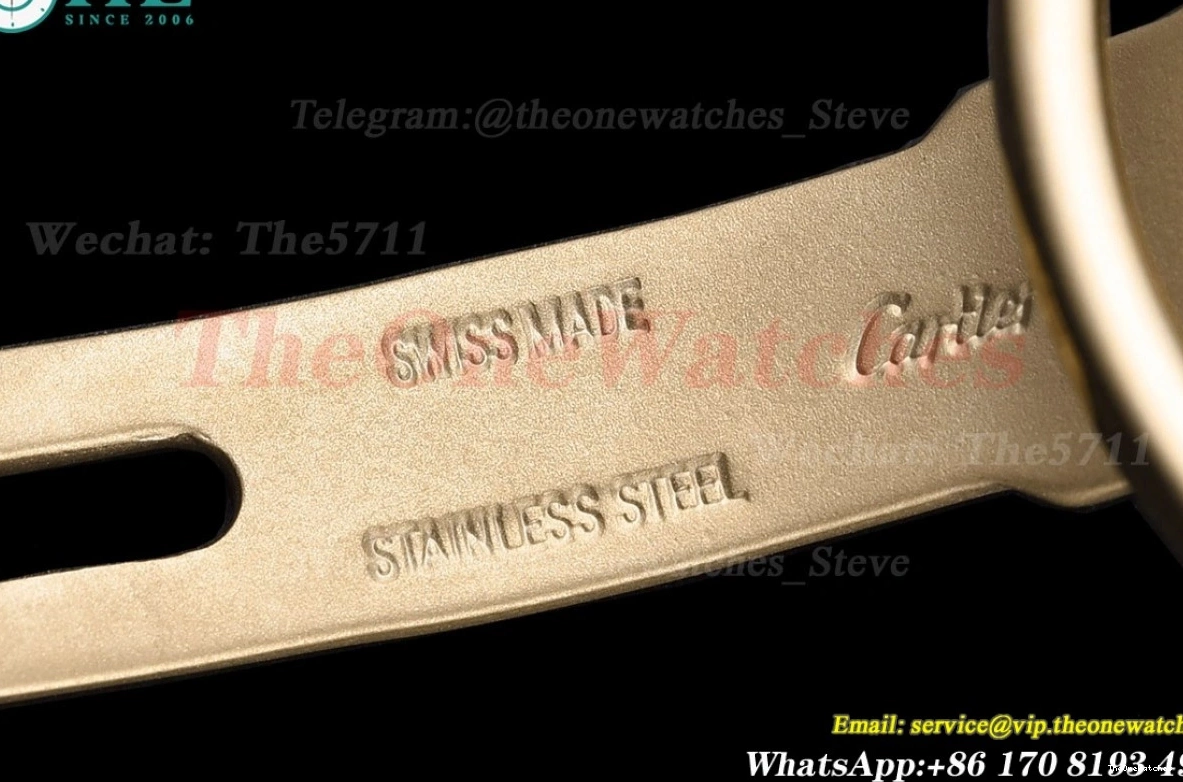 42mm GDF De Dial Cartier White LE MY8215 YG Ballon Bleu 1226